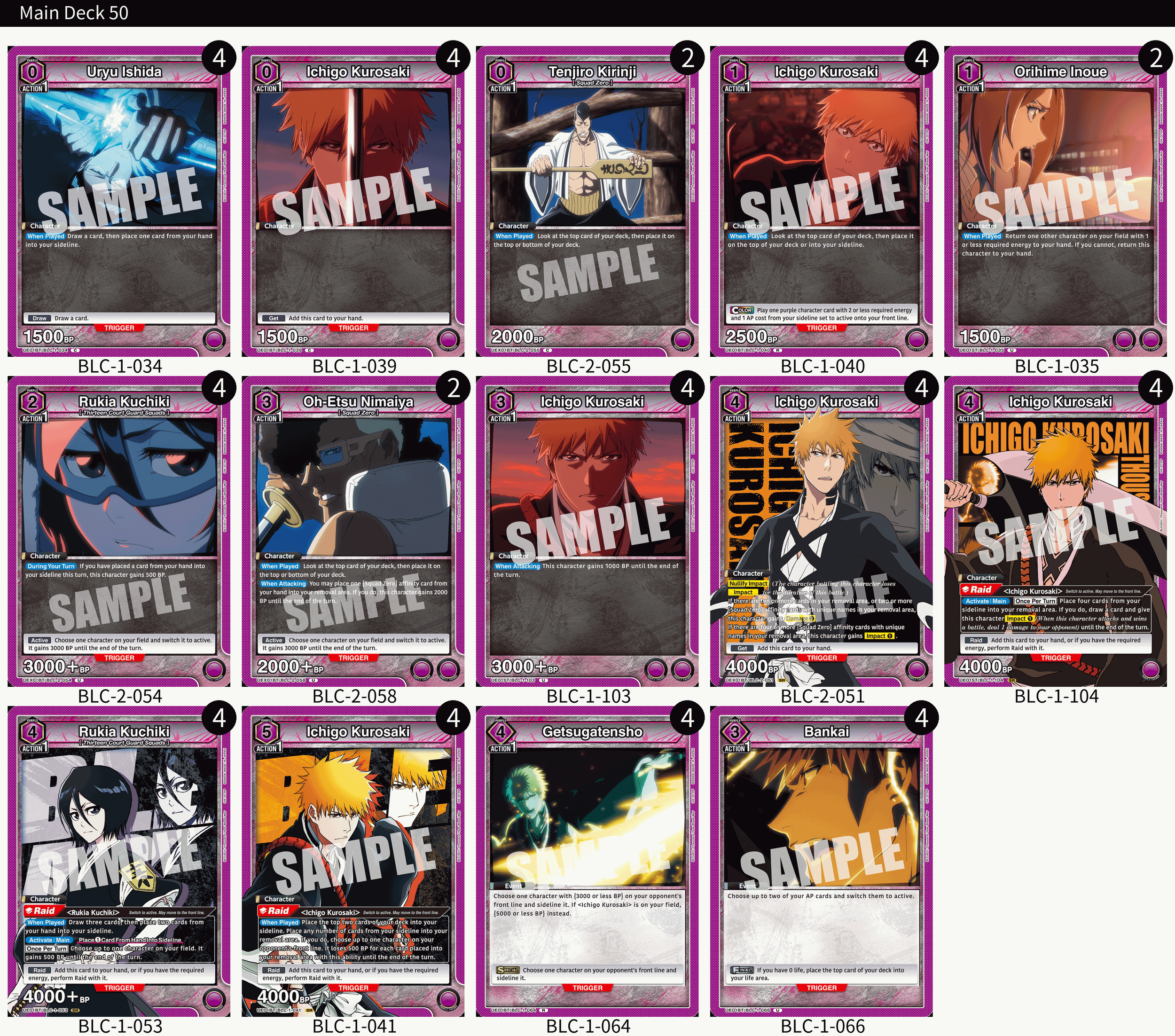 UNION ARENA: Every BLEACH Vol. 2 Deck, Ranked — Joseph Writer Anderson